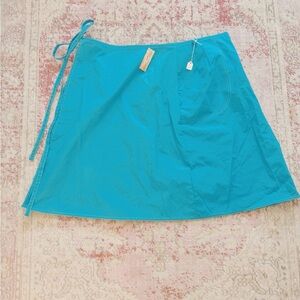 Chestnut Hill, Blue Women's Vintage Wrap-Skirt